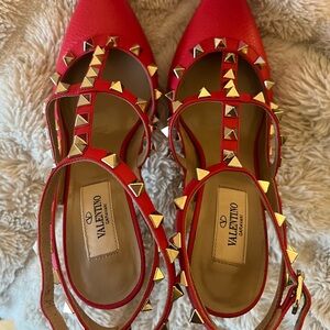 Valentino Red rockstuds heels